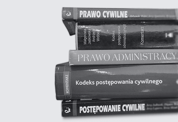 Książki - prawo cywilne, prawo administracyjne, kodeks
